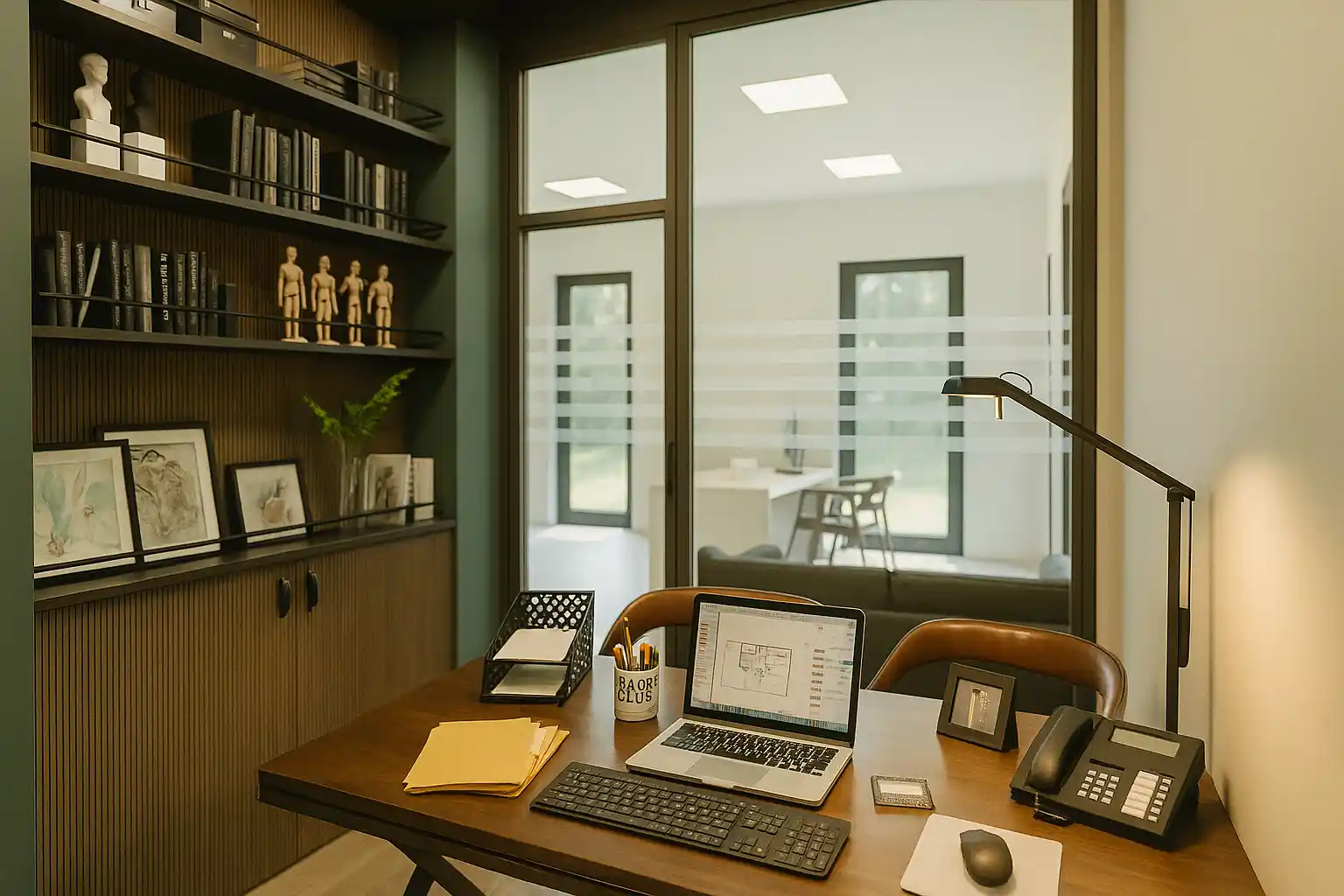 Bureau modulaire isolé par BCM