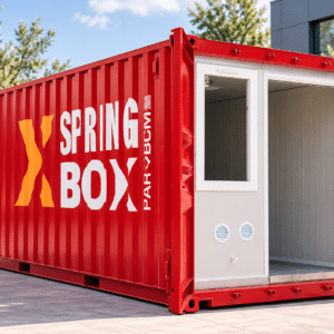 SpringBox D10 – Douche + WC + lavabo + urinoir