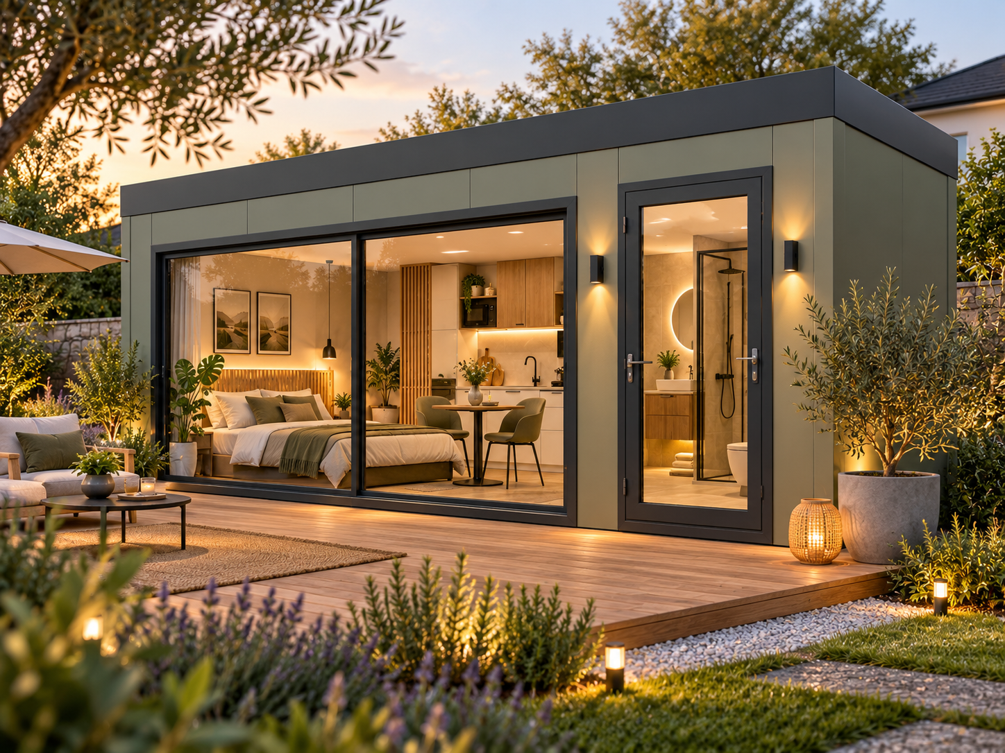 Habitat modulaire WIZ RE2020 fabriqué par BCM