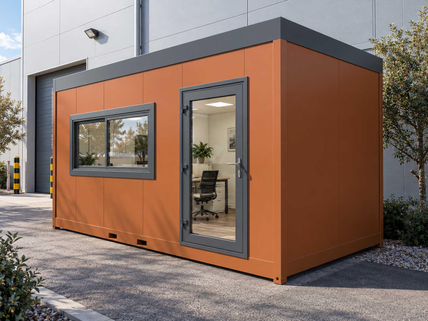 Personnalisation extérieure du studio de jardin Wiz RE2020