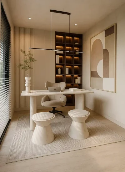 Design minimaliste 2026 bureau modulaire par BCM